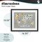 Stupell Industries Kid's Map Of World Grey Framed Print Under Glass, design by Carla Daly